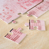 Trumpet en Muzieknoten Legpuzzel (Zijkant)