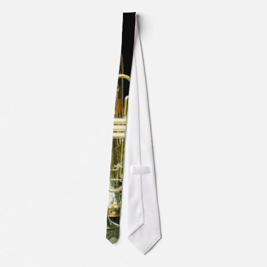 Trumpet en Tuba Stropdas (Achterkant)