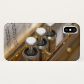 Trumpet en vel Music Brass Instrument Case-Mate iPhone Case (Achterkant (horizontaal))