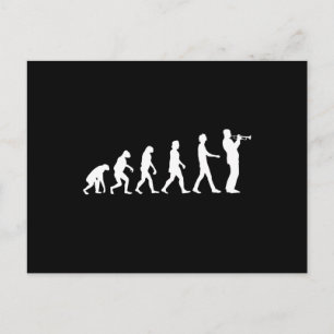 Trumpet Evolution Briefkaart