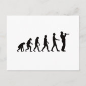 Trumpet Evolution Briefkaart (Voorkant)