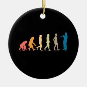Trumpet Evolution Keramisch Ornament