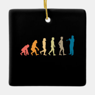 Trumpet Evolution Keramisch Ornament