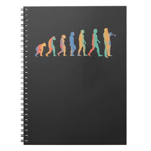 Trumpet Evolution Notitieboek (Voorkant)