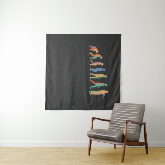Trumpet Evolution Wandkleed (In Situ (horizontaal))