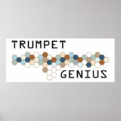 Trumpet Genius Poster (Voorkant)