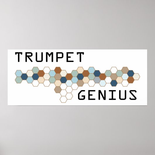 Trumpet Genius Poster (Voorkant)