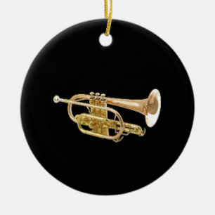 "Trumpet"-geschenken en -producten Keramisch Ornament