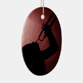 Trumpet Girl Ornament (Rechts)