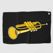 Trumpet Golfhanddoek (Horizontaal)