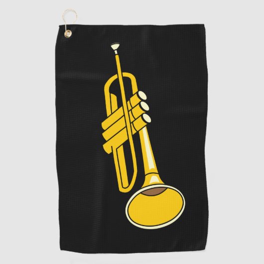 Trumpet Golfhanddoek (Voorkant)