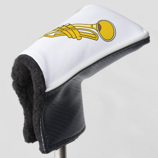 Trumpet Golfheadcover (3/4 voorkant)