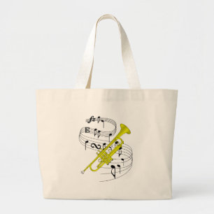 Trumpet Grote Tote Bag