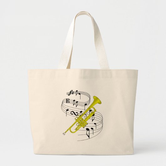 Trumpet Grote Tote Bag (Voorkant)