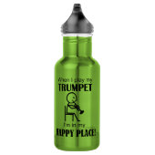 Trumpet Happy Place Waterfles (Rechts)