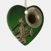Trumpet Heart Ornament (Rechts)