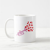 Trumpet Hearts Koffiemok (Links)