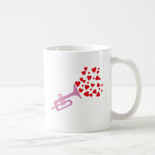 Trumpet Hearts Koffiemok