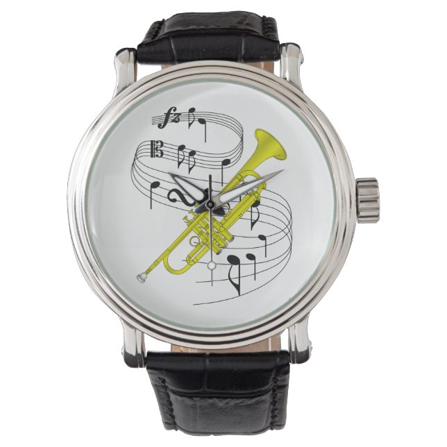 Trumpet Horloge (Voorkant)