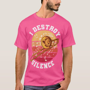 Trumpet. Ik vernietig de stilte. In mijn hoofd den T-shirt