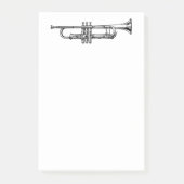  Trumpet-illustratie Post-it® Notes (Voorkant)