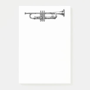  Trumpet-illustratie Post-it® Notes