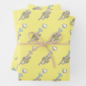 Trumpet Inpakpapier Vel (In situ)