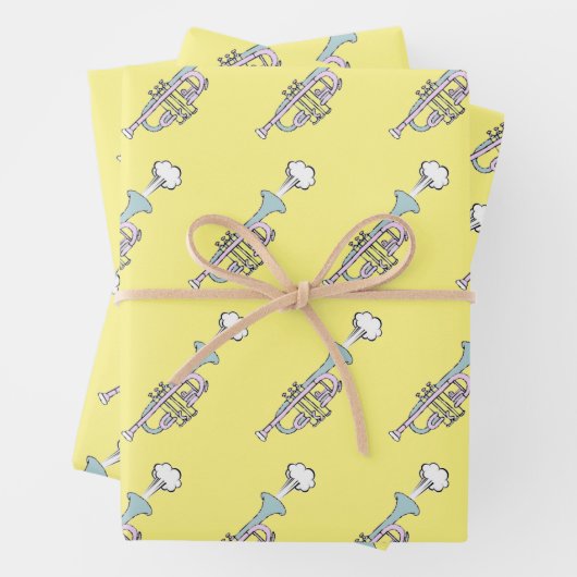 Trumpet Inpakpapier Vel (In situ)