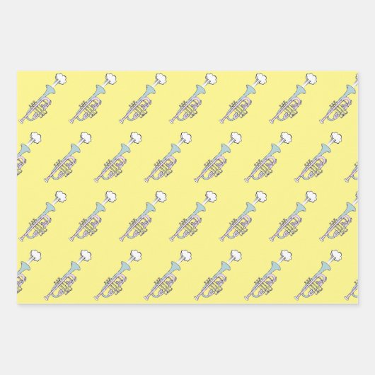 Trumpet Inpakpapier Vel (Voorkant)