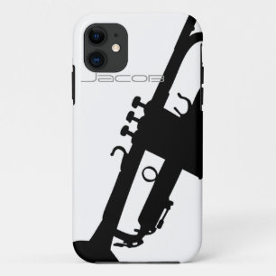 Trumpet iPhone5/5S met aangepaste naam Case-Mate iPhone Case