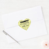 Trumpet is niet alles Sticker (Envelop)
