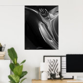 Trumpet jazzgeluid poster (Thuiskantoor)