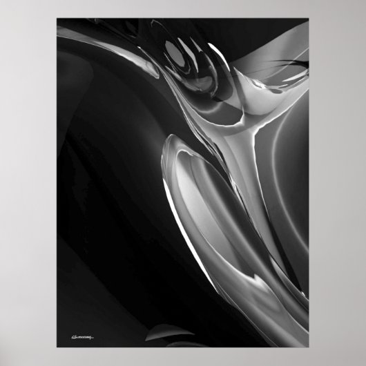 Trumpet jazzgeluid poster (Voorkant)