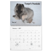 Trumpet Keeshond Calendar Kalender (Feb 2027)
