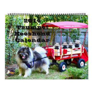 Trumpet Keeshond Calendar Kalender