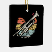 Trumpet  keramisch ornament (Rechts)