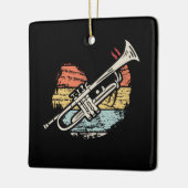 Trumpet  keramisch ornament (Links)