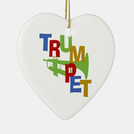 TRUMPET KERAMISCH ORNAMENT (Rechts)