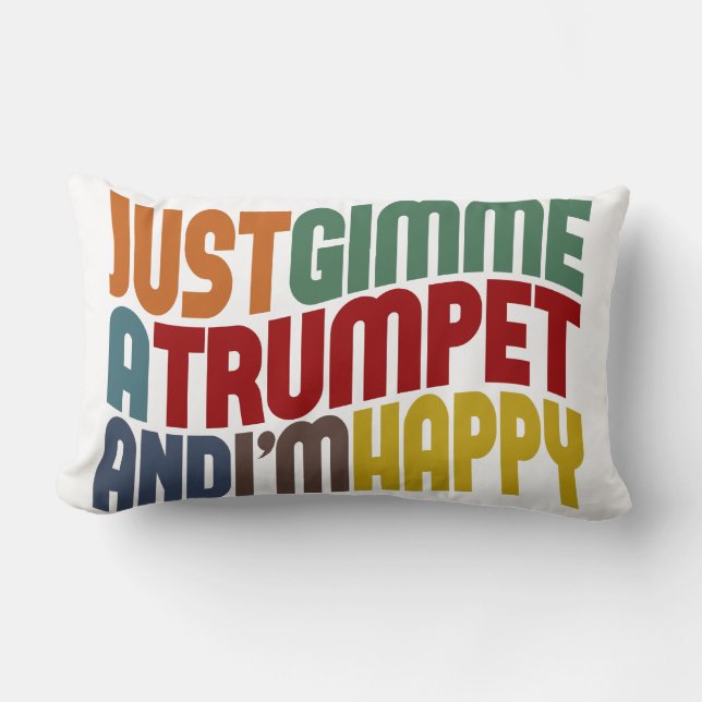 Trumpet Kussen (Voorkant)