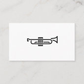 Trumpet Logo - Visitekaartje (Voorkant)