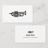 Trumpet Logo - Visitekaartjes (Voorkant / Achterkant)