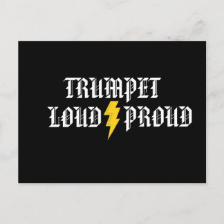 Trumpet:  Luid- en routerkaart Briefkaart