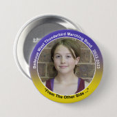 Trumpet Madalyn 9 Ronde Button 7,6 Cm (Voorkant /achterkant)