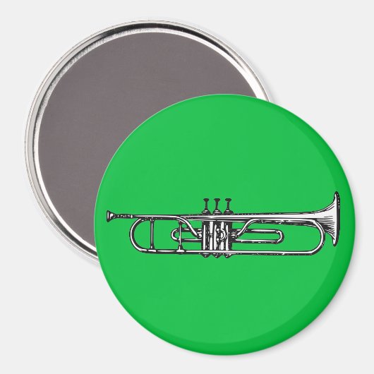 Trumpet Magneet (Voorkant / Achterkant)