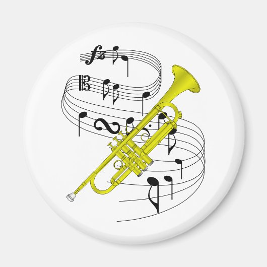 Trumpet Magneet (Voorkant)