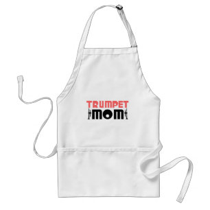 Trumpet mama standaard schort