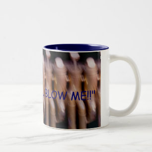 "Trumpet"-mok koffie van Zoltan Buday Tweekleurige Koffiemok