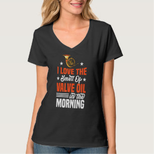 Trumpet Motif voor Trumpet Player T-shirt