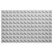 Trumpet Music Note Fragmenten Stof (Yard (91,4 cm))