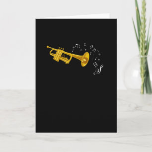 Trumpet Music Sheet Musician Jazz Kaart
